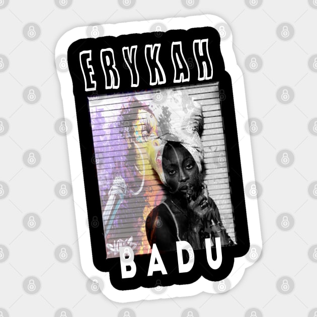 erykah badu Sticker by sungchengjie_art